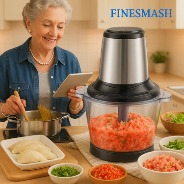 Electric Stainless Steel Food Processor Home Depot ©